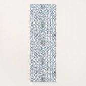 Mediterranean Tiles, Moroccan, Majolica, Azulejo ヨガマット (裏面)