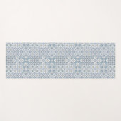 Mediterranean Tiles, Moroccan, Majolica, Azulejo ヨガマット (正面(横))