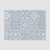 Mediterranean Tiles, Moroccan, Majolica, Azulejo 薄葉紙 (正面)