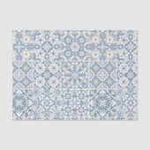 Mediterranean Tiles, Moroccan, Majolica, Azulejo 薄葉紙 (正面)