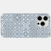 Mediterranean Tiles, Moroccan, Majolica, Azulejo Case-Mate iPhoneケース (裏面 (横))