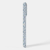 Mediterranean Tiles, Moroccan, Majolica, Azulejo iPhoneケース (右側面)