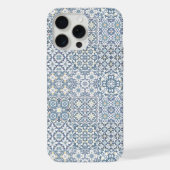 Mediterranean Tiles, Moroccan, Majolica, Azulejo iPhoneケース (裏面)