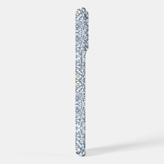 Mediterranean Tiles, Moroccan, Majolica, Azulejo iPhoneケース (右側面)