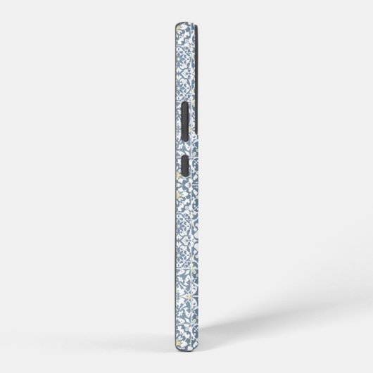 Mediterranean Tiles, Moroccan, Majolica, Azulejo Samsung Galaxyケース (右側面)