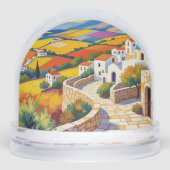 Mediterranean Village Painting (正面)