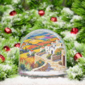 Mediterranean Village Painting (クリスマス)