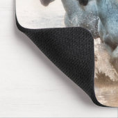 Mediterranean Water at Sunrise マウスパッド (コーナー)