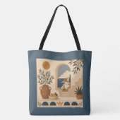Mediterranean Window Tote Bag トートバッグ (裏面)
