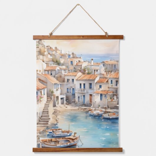 Mediterranean y 吊り下げ型タペストリー (正面)