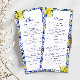  Meditterranean Style Wedding with italian tiles プログラム