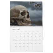Medium 2026 Skull Art Calendar カレンダー (3月 2027)
