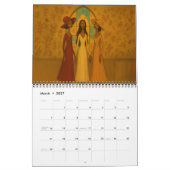 Medium African American Praise Calendar カレンダー (3月 2027)