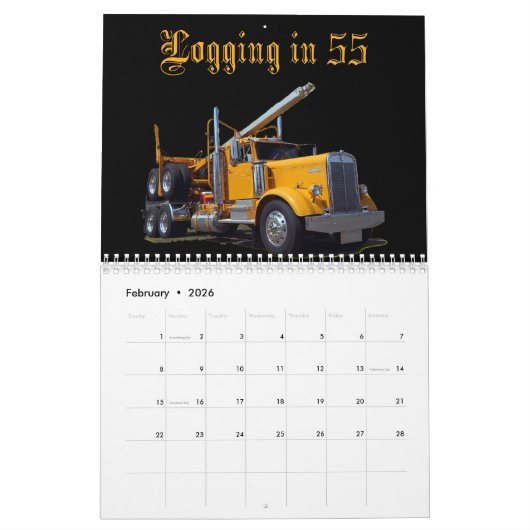 Medium Big Rigカレンダー2021 カレンダー (2月 2026)