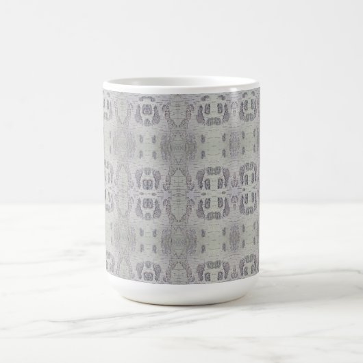 Medium Birch Tree Bark Patterned コーヒーマグカップ (中央)