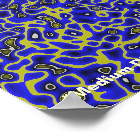 Medium Difficulty Maze #08bg ポスター (角)