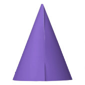 Medium Purple Party Hat パーティーハット (裏面)