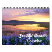 Medium Size Beautiful Moments Calendar カレンダー (カバー)