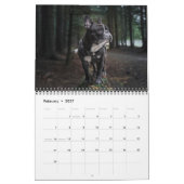 Medium Size Dog Lovers Calendar カレンダー (2月 2027)