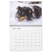 Medium Size Dog Lovers Calendar カレンダー (1月 2027)