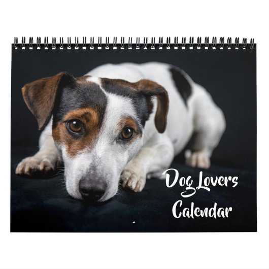 Medium Size Dog Lovers Calendar カレンダー (カバー)