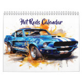 Medium Size Hot Rods Calendar カレンダー (カバー)