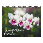 Medium Size Orchids Calendar カレンダー (カバー)