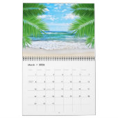 Medium Size Tropics Paradise Calendar カレンダー (3月 2026)
