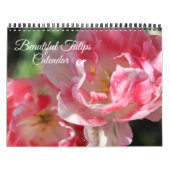 Medium Size Tulips Calendar カレンダー (カバー)