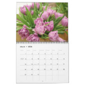 Medium Size Tulips Calendar カレンダー (3月 2026)