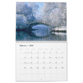 Medium Size Winter Calendar カレンダー (2月 2026)
