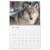 Medium Size Yellowstone Park Calendar カレンダー (3月 2026)