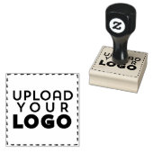 Medium Square Business Logo Custom Rubber Stamp ラバースタンプ (押印)
