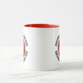 Medium Text RED Combo 11oz カスタムクリケット マグカップ (中央)
