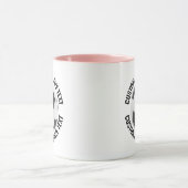 Medium Text RED Combo 11oz カスタムサッカー マグカップ (中央)