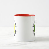 Medium Text RED Combo 11oz カスタムテニスマグカップ マグカップ (中央)