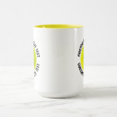 Medium Text YELLOW Combo 15oz カスタムピックルボール マグカップ (中央)