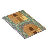 Medrese-i-Sの中庭のアーケードの詳細 ノートブック (右側)