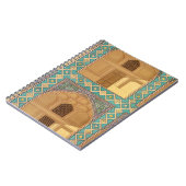 Medrese-i-Sの中庭のアーケードの詳細 ノートブック (左側)