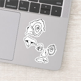 Medusa 1MMHeads DoubleHeaded 2025ホラーブック シール