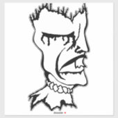 Medusa 2MMHeads Diecut 2025ホラーブックアウェイノウ シール (シート)