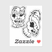 Medusa 2MMHeads DoubleHeaded 2025ホラーブック シール (シート)