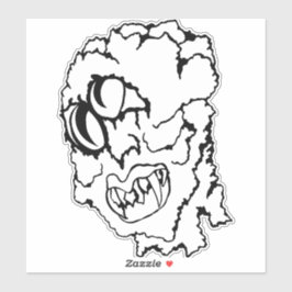 Medusa 3MMHeads Diecut 2025ホラー書籍Awaynowe シール