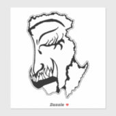 Medusa 6MMHeads Diecut 2025ホラー書籍Awaynowe シール (シート)