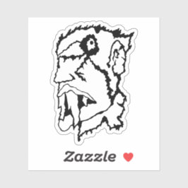 Medusa 7MMHeads Diecut 2025ホラーデーモンアウェイノウ シール