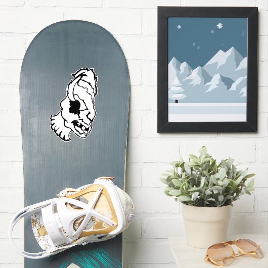 Medusa 8MMHeads Diecut 2025 Horror Book Awaynowe シール (スノーボード)