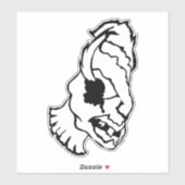 Medusa 8MMHeads Diecut 2025 Horror Book Awaynowe シール (シート)