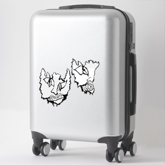 Medusa awaynowe Horror 11MMHeads DoubleHeaded 2025 シール (スーツケース)