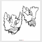 Medusa awaynowe Horror 11MMHeads DoubleHeaded 2025 シール (シート)