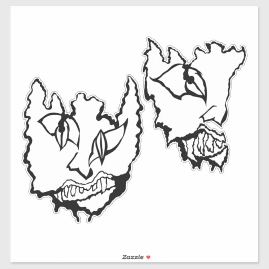 Medusa awaynowe Horror 11MMHeads DoubleHeaded 2025 シール (シート)